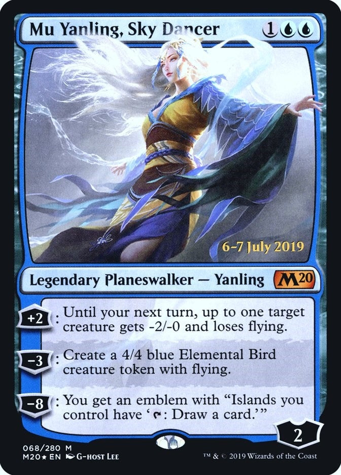 Image for Mu Yanling, Sky Dancer (68) [Prerelease Cards] - Magic: The Gathering