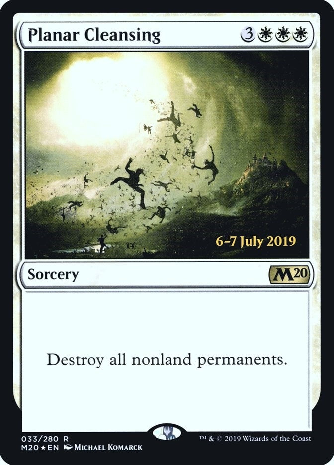 Image for Planar Cleansing (33) [Prerelease Cards] - Magic: The Gathering