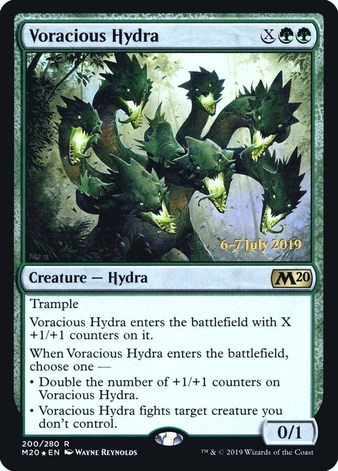 Image for Voracious Hydra (200) [Prerelease Cards] - Magic: The Gathering
