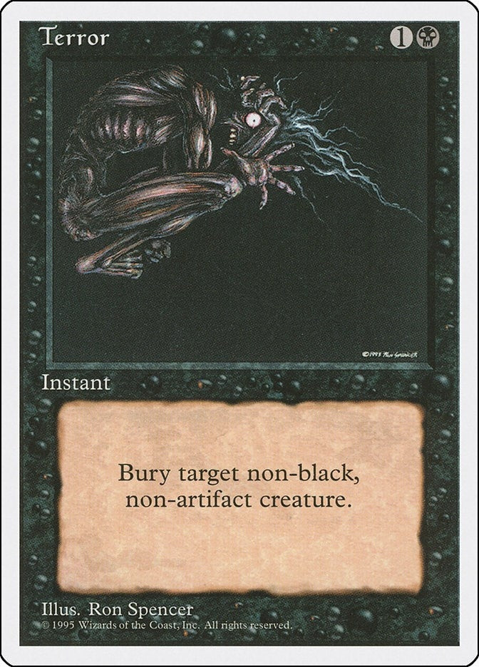 Image for Terror [Fourth Edition] - Magic: The Gathering