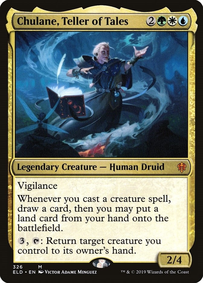 Image for Chulane, Teller of Tales (326) [Throne of Eldraine] - Magic: The Gathering