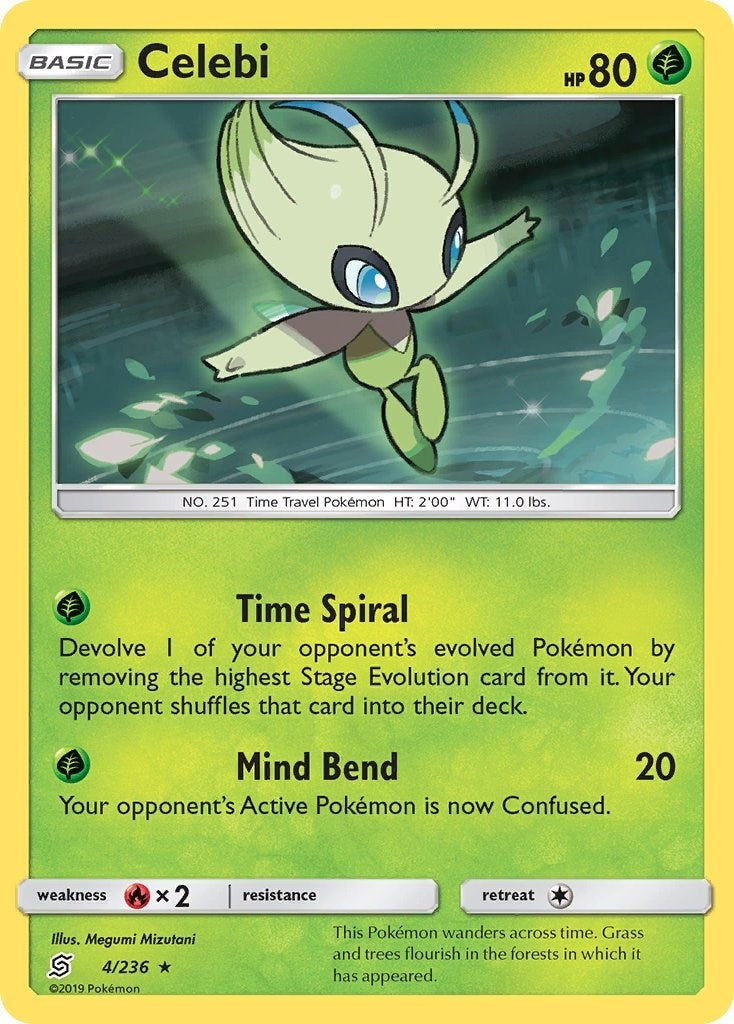 Image for Celebi (4/236) [SM - Unified Minds] - Pokemon