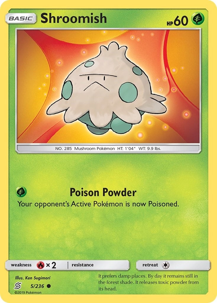 Image for Shroomish (5/236) [SM - Unified Minds] - Pokemon
