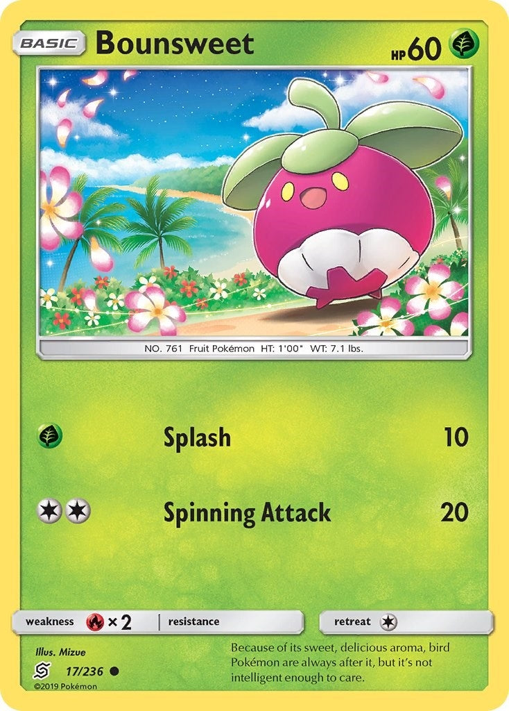 Image for Bounsweet (17/236) [SM - Unified Minds] - Pokemon