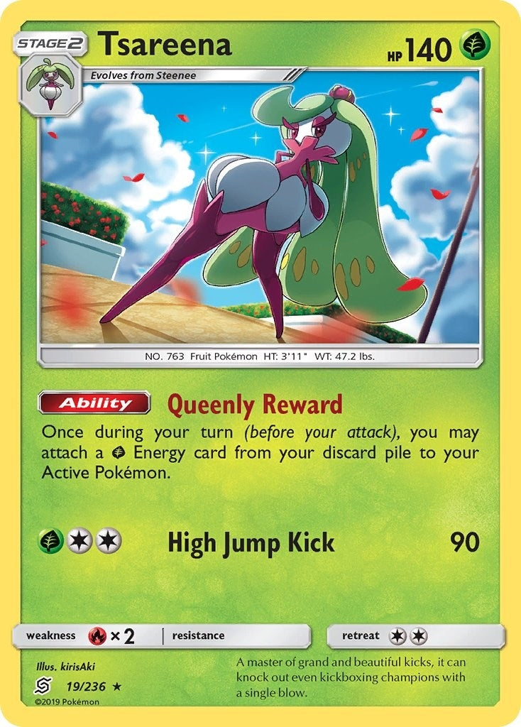 Image for Tsareena (19/236) [SM - Unified Minds] - Pokemon
