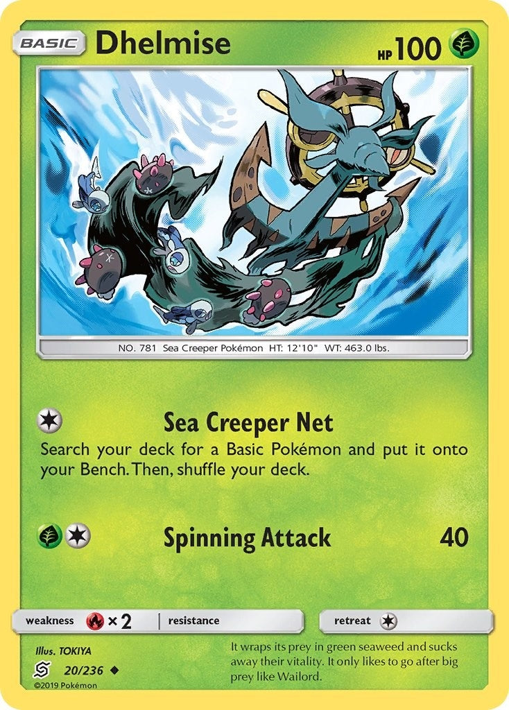 Image for Dhelmise (20/236) [SM - Unified Minds] - Pokemon