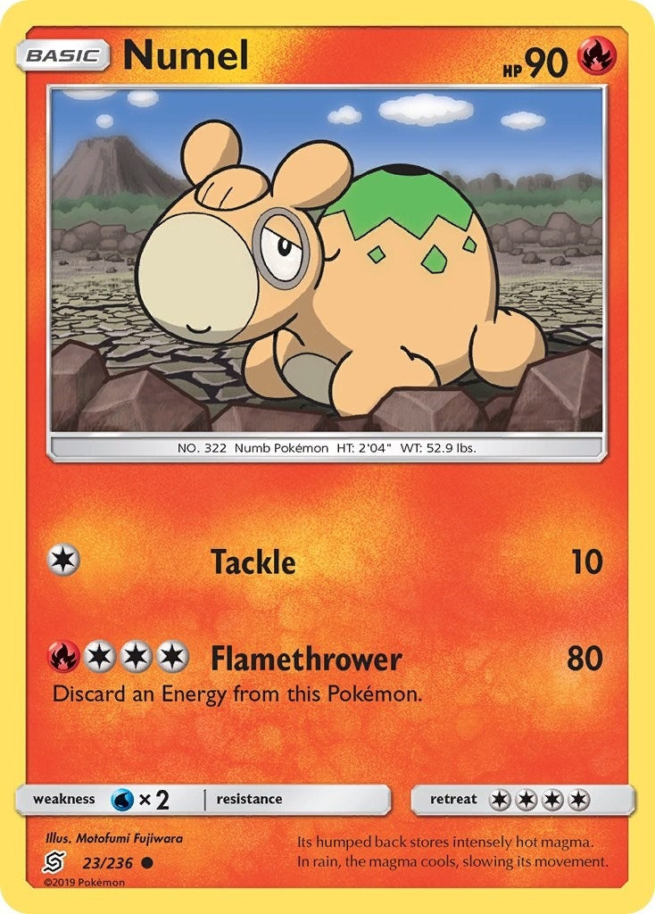 Image for Numel (23/236) [SM - Unified Minds] - Pokemon