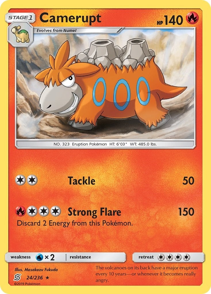 Image for Camerupt (24/236) [SM - Unified Minds] - Pokemon