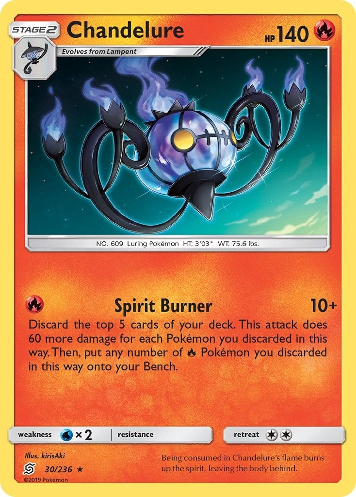 Image for Chandelure (30/236) [SM - Unified Minds] - Pokemon