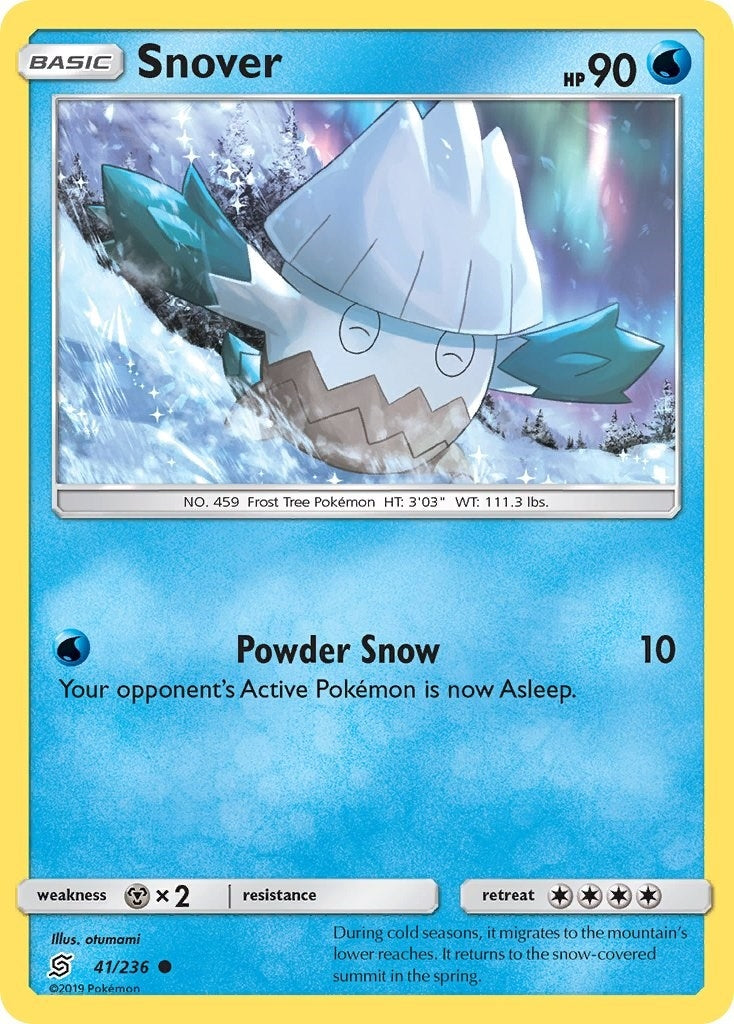 Image for Snover (41/236) [SM - Unified Minds] - Pokemon