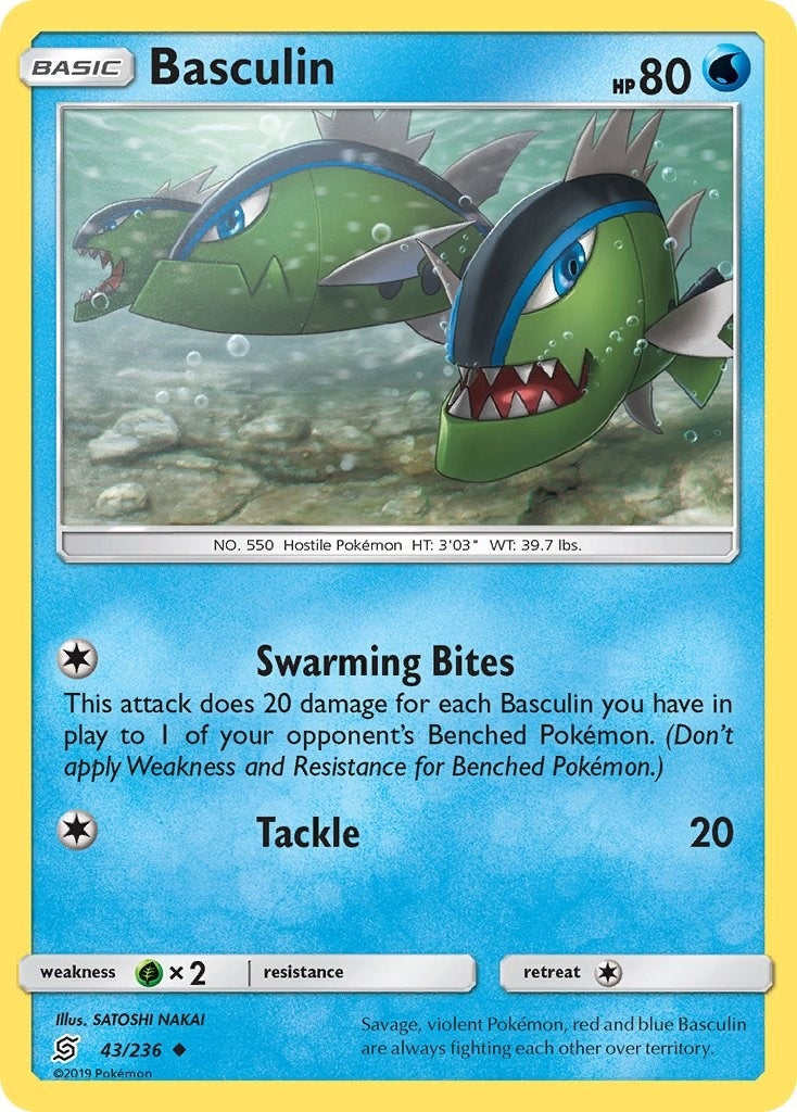 Image for Basculin (43/236) [SM - Unified Minds] - Pokemon
