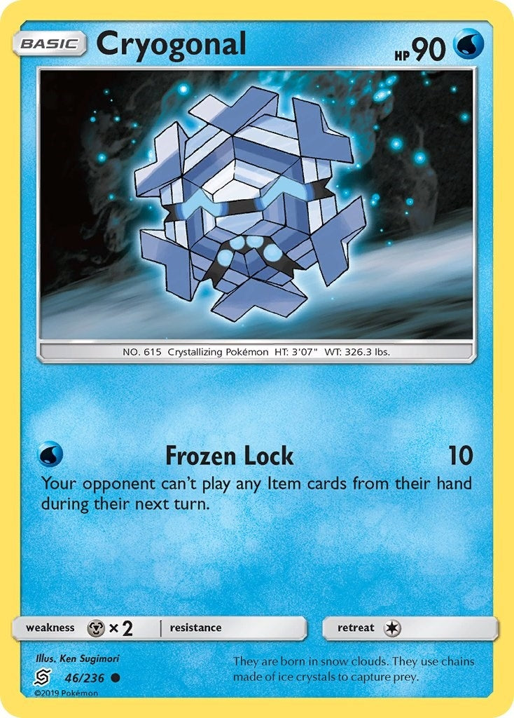 Image for Cryogonal (46/236) [SM - Unified Minds] - Pokemon