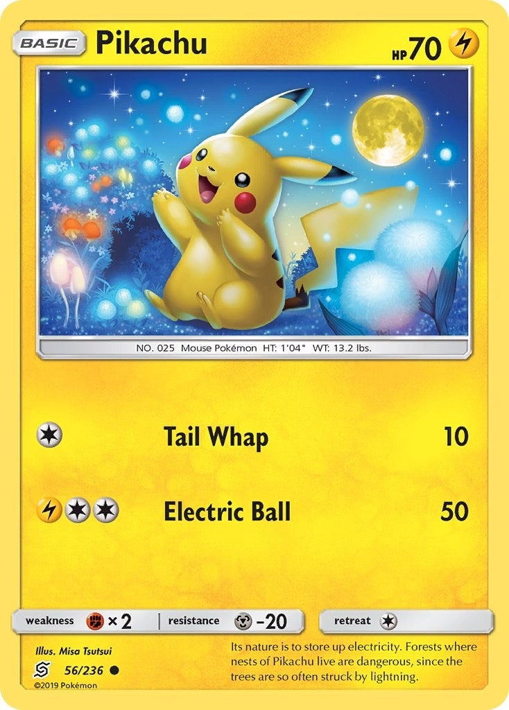 Image for Pikachu (56) (56/236) [SM - Unified Minds] - Pokemon
