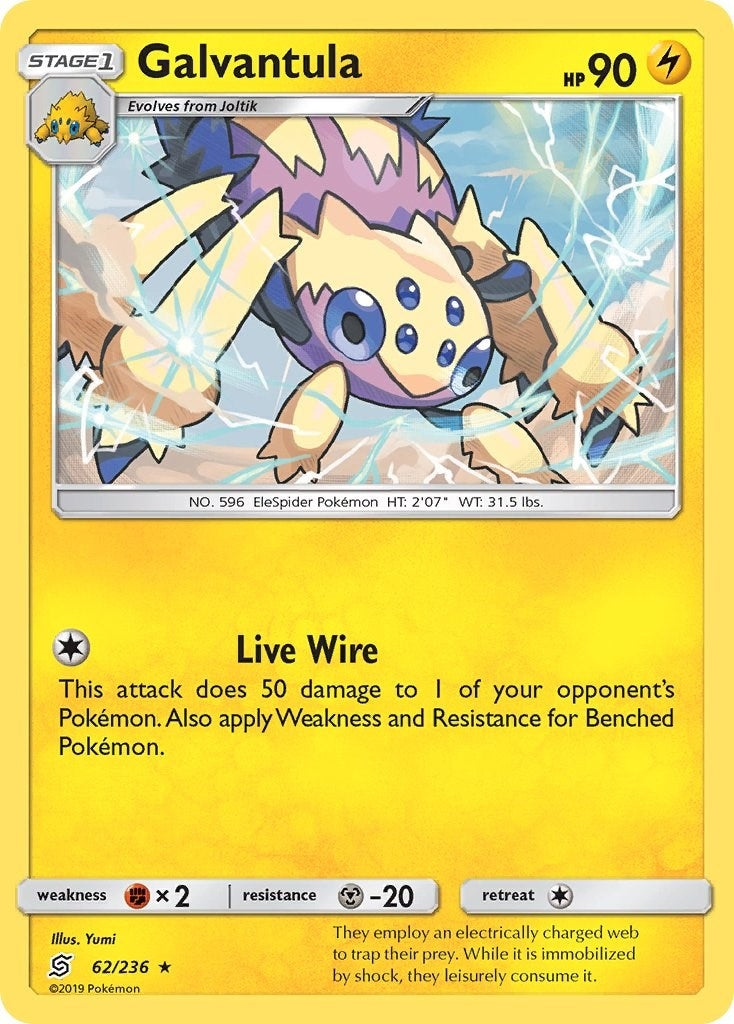 Image for Galvantula (62/236) [SM - Unified Minds] - Pokemon
