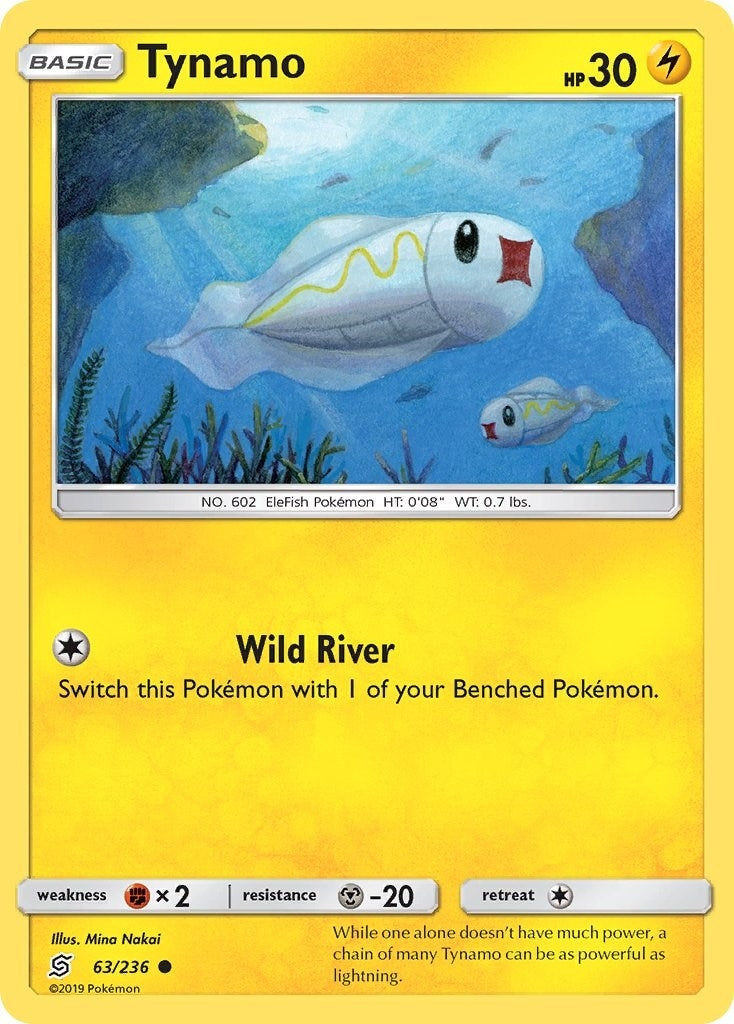 Image for Tynamo (63) (63/236) [SM - Unified Minds] - Pokemon