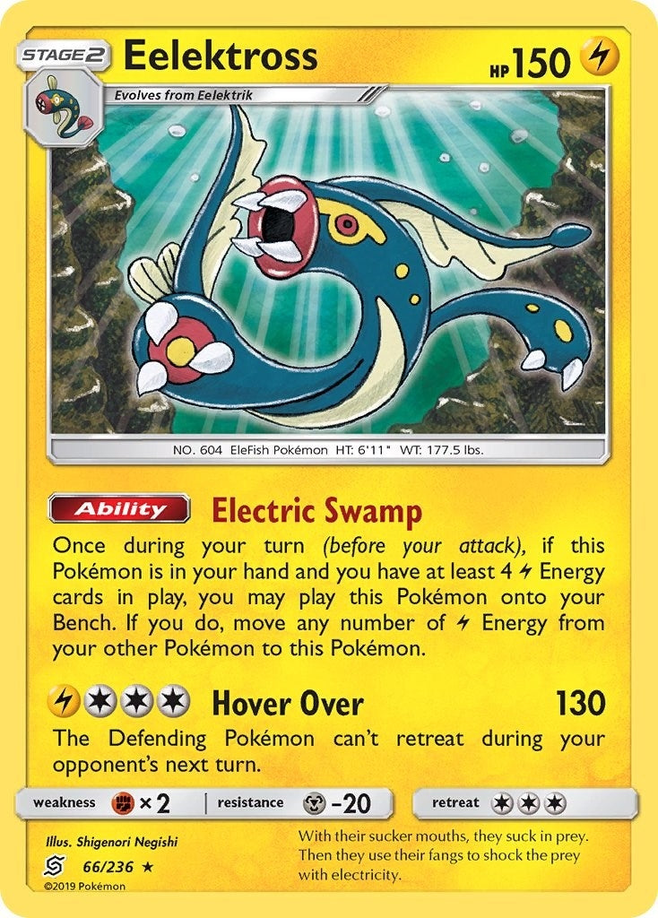 Image for Eelektross (66/236) [SM - Unified Minds] - Pokemon