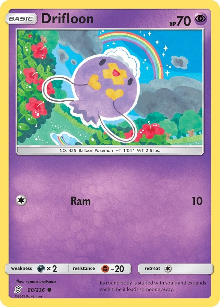 Image for Drifloon (80/236) [SM - Unified Minds] - Pokemon