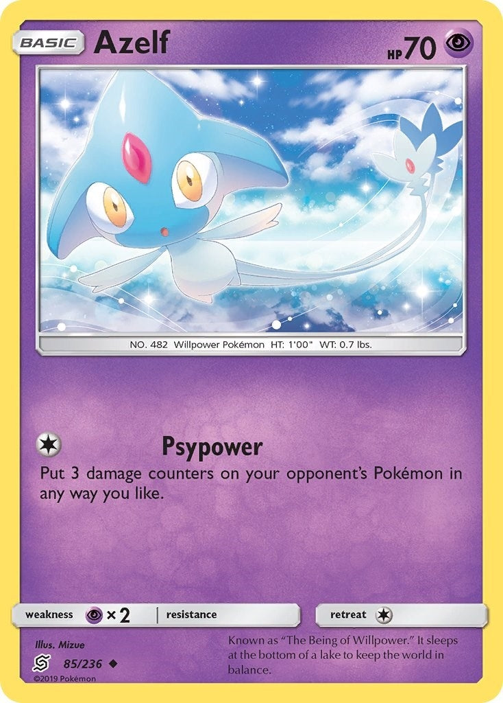 Image for Azelf (85/236) [SM - Unified Minds] - Pokemon