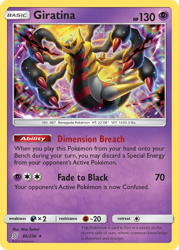 Image for Giratina (86/236) [SM - Unified Minds] - Pokemon