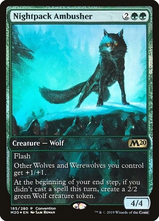 Image for Nightpack Ambusher (2019 Convention Exclusive) (185) [Media Promos] - Magic: The Gathering