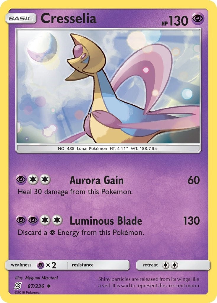 Image for Cresselia (87/236) [SM - Unified Minds] - Pokemon