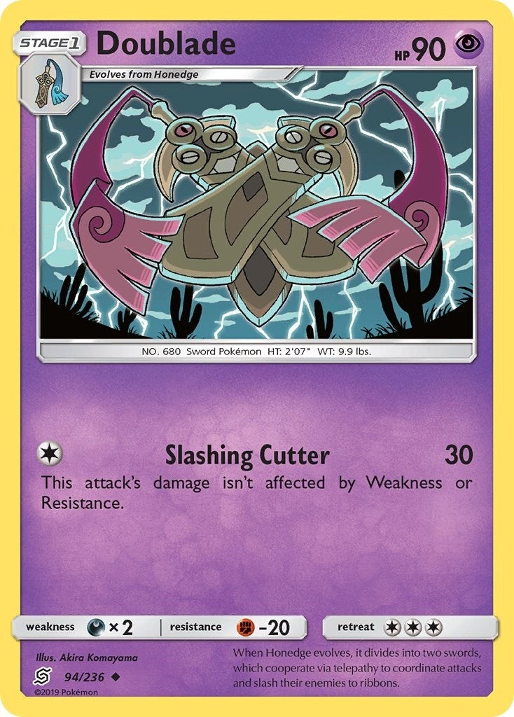 Image for Doublade (94/236) [SM - Unified Minds] - Pokemon