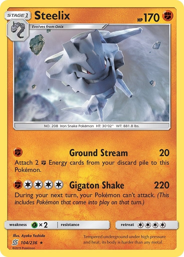 Image for Steelix (104/236) [SM - Unified Minds] - Pokemon
