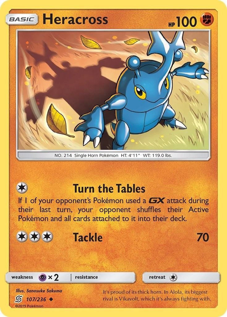 Image for Heracross (107/236) [SM - Unified Minds] - Pokemon