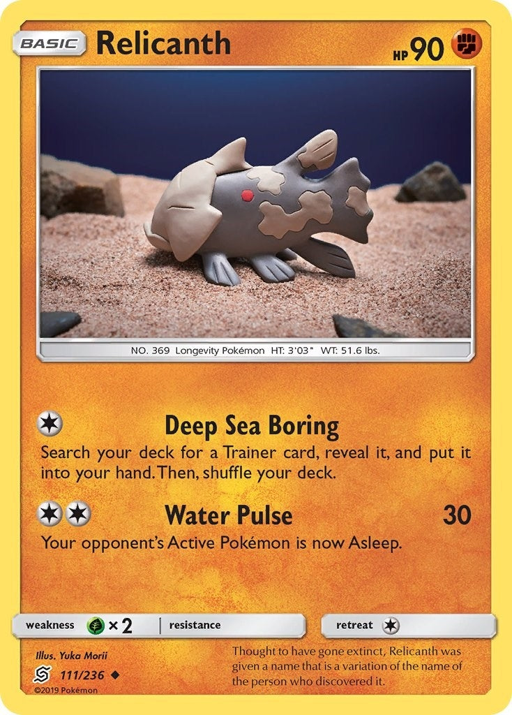 Image for Relicanth (111/236) [SM - Unified Minds] - Pokemon