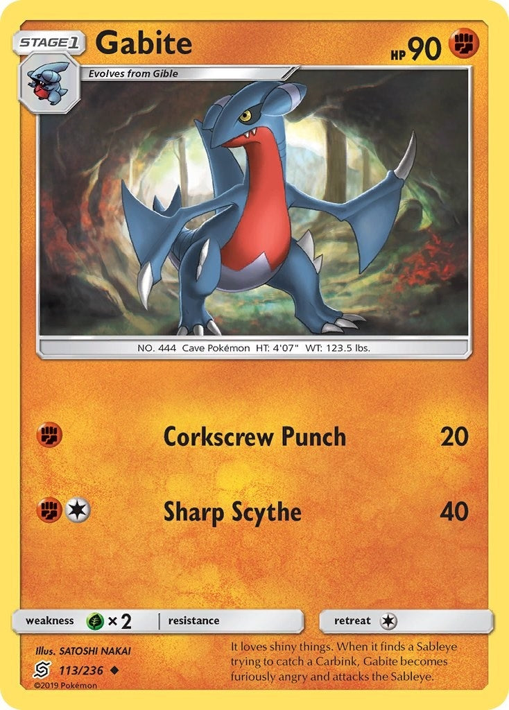 Image for Gabite (113/236) [SM - Unified Minds] - Pokemon