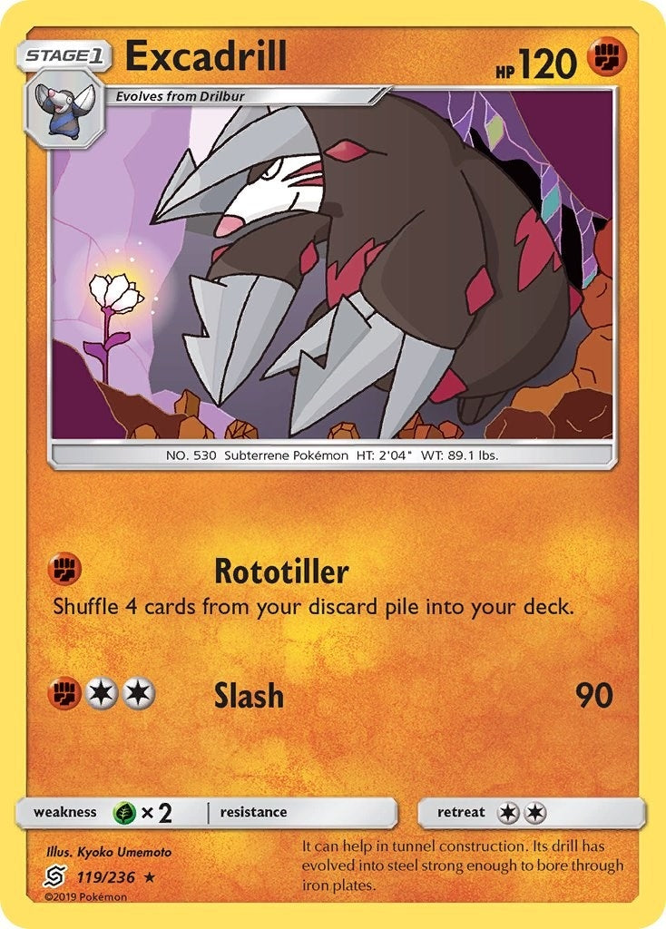Image for Excadrill (119/236) [SM - Unified Minds] - Pokemon