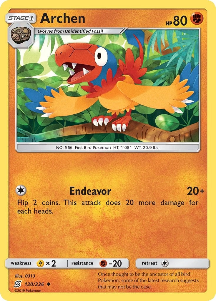 Image for Archen (120/236) [SM - Unified Minds] - Pokemon