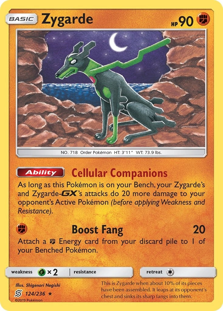 Image for Zygarde (124/236) [SM - Unified Minds] - Pokemon