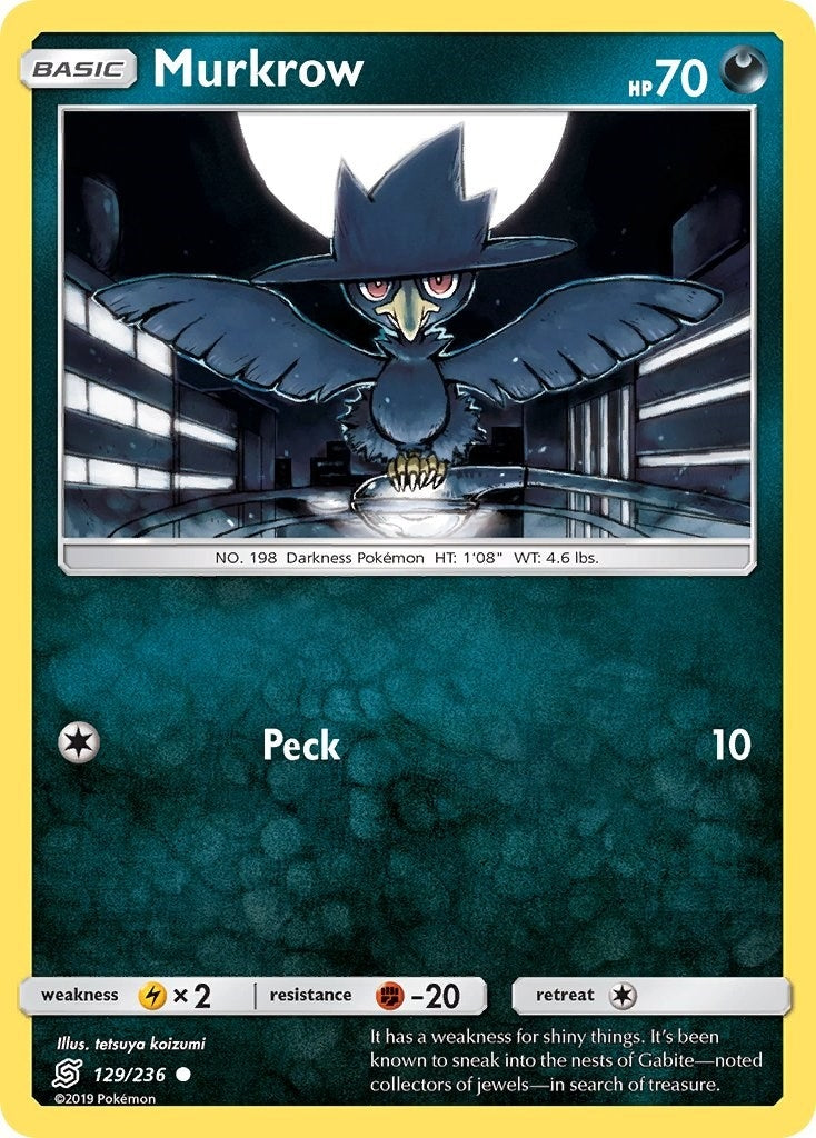 Image for Murkrow (129) (129/236) [SM - Unified Minds] - Pokemon