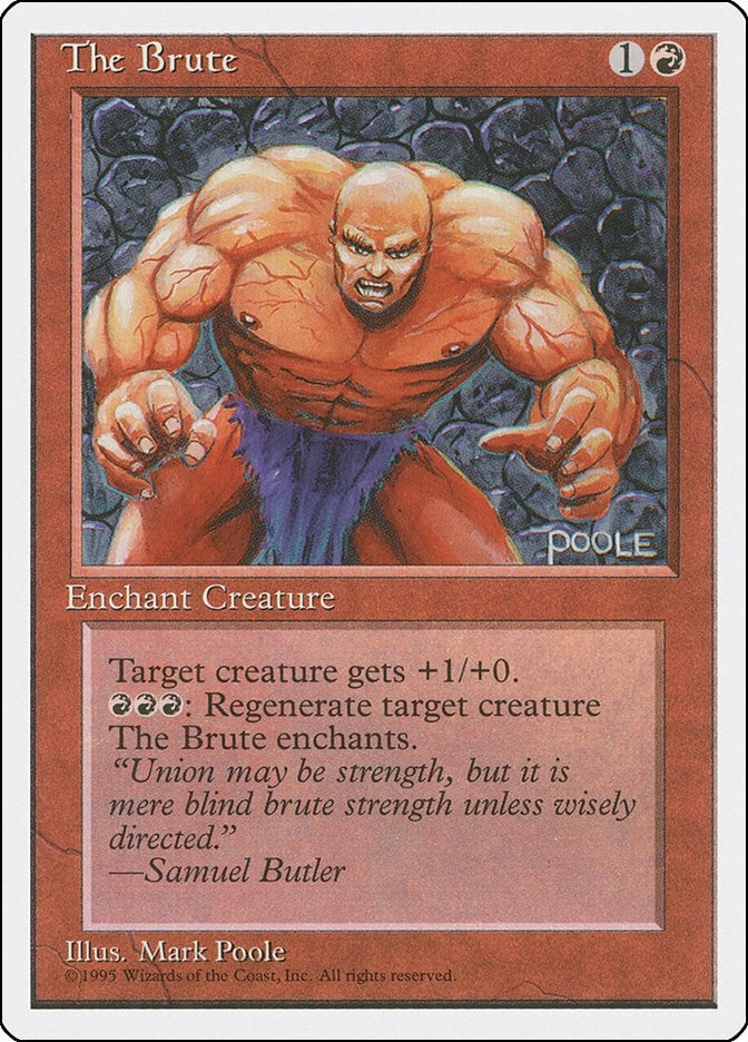 Image for The Brute [Fourth Edition] - Magic: The Gathering