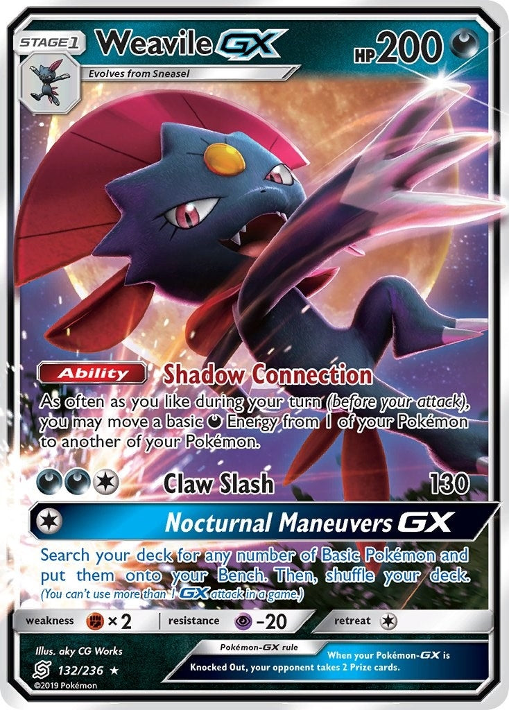 Image for Weavile GX (132/236) [SM - Unified Minds] - Pokemon