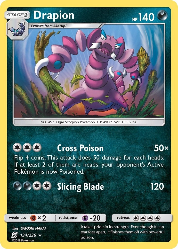 Image for Drapion (134/236) [SM - Unified Minds] - Pokemon