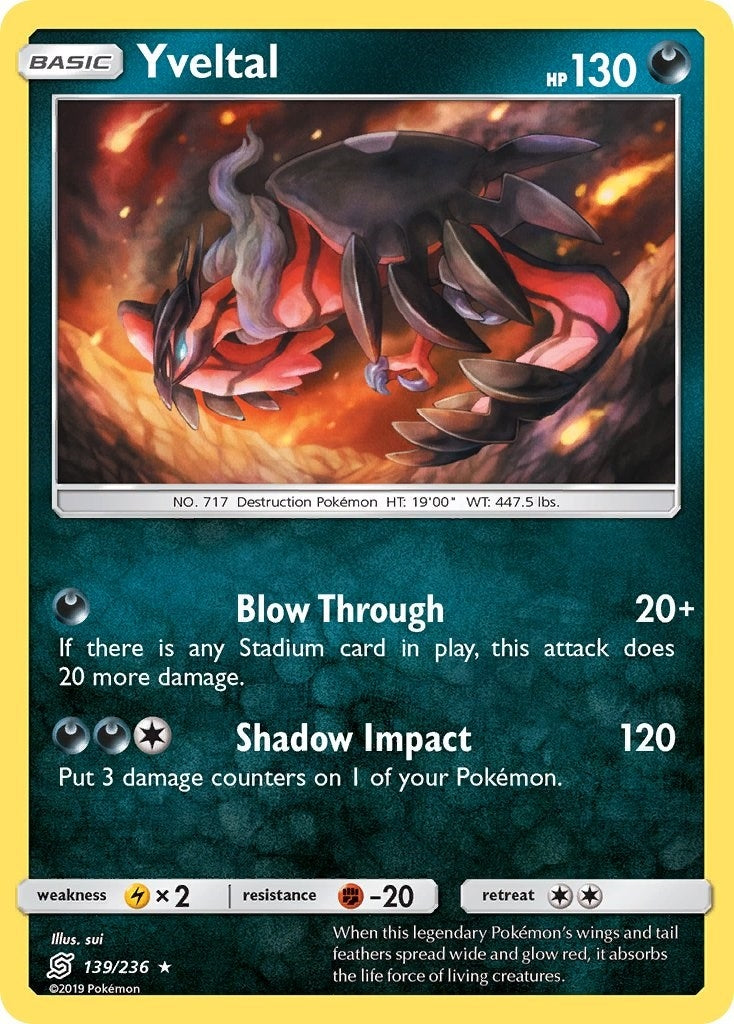 Yveltal (139/236) [SM - Unified Minds]