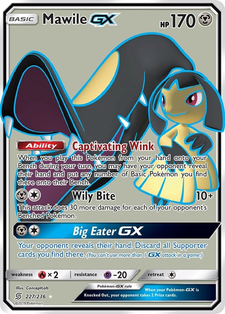 Image for Mawile GX (Full Art) (227/236) [SM - Unified Minds] - Pokemon