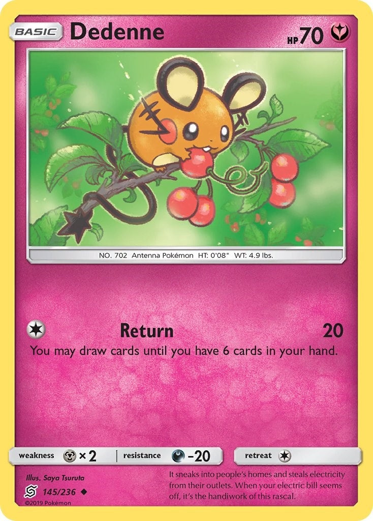 Image for Dedenne (145/236) [SM - Unified Minds] - Pokemon