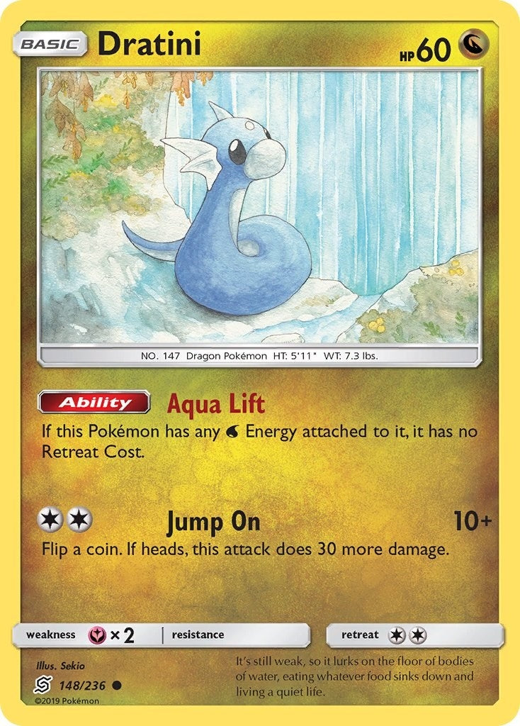 Image for Dratini (148) (148/236) [SM - Unified Minds] - Pokemon