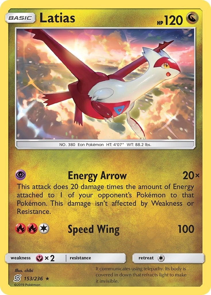 Image for Latias (153/236) [SM - Unified Minds] - Pokemon