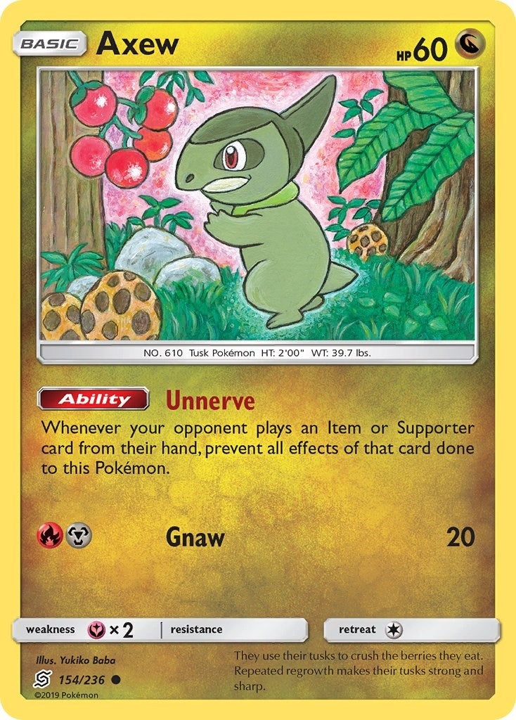 Image for Axew (154/236) [SM - Unified Minds] - Pokemon