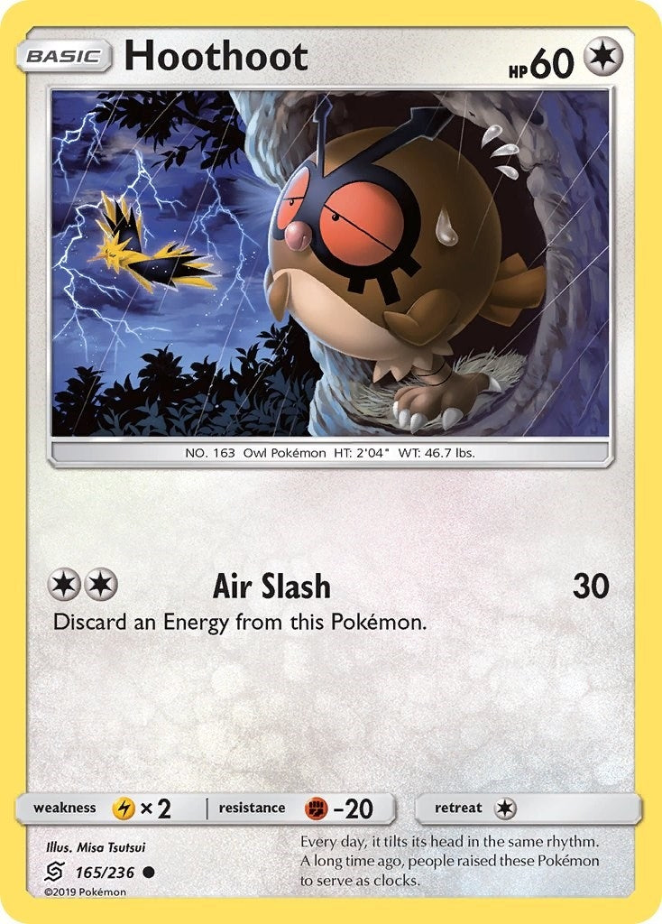 Image for Hoothoot (165/236) [SM - Unified Minds] - Pokemon