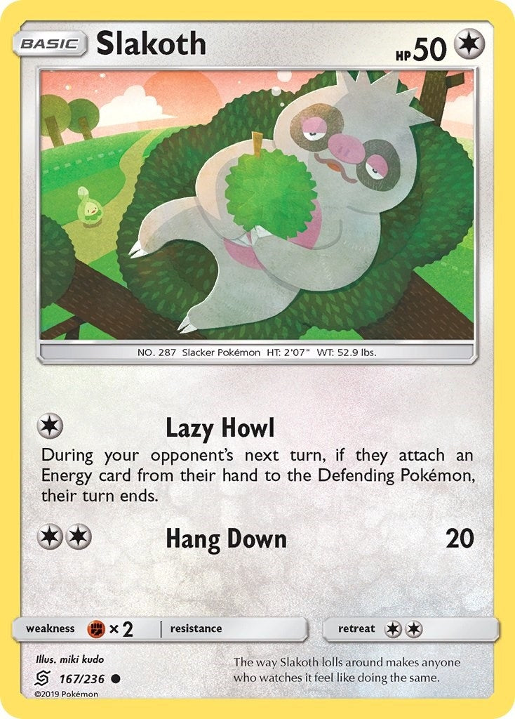 Image for Slakoth (167) (167/236) [SM - Unified Minds] - Pokemon
