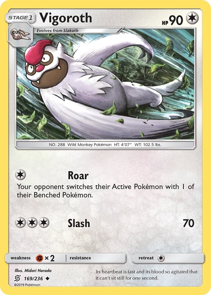 Image for Vigoroth (169/236) [SM - Unified Minds] - Pokemon