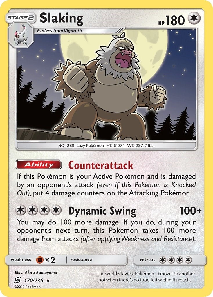 Image for Slaking (170/236) [SM - Unified Minds] - Pokemon