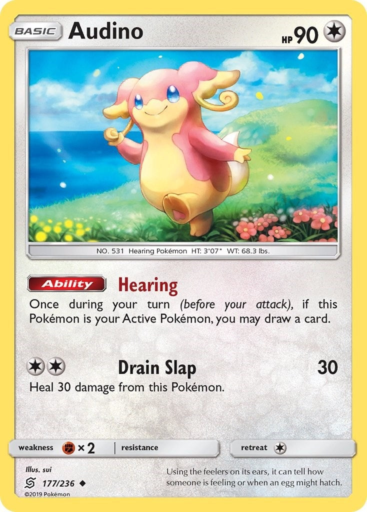 Image for Audino (177/236) [SM - Unified Minds] - Pokemon