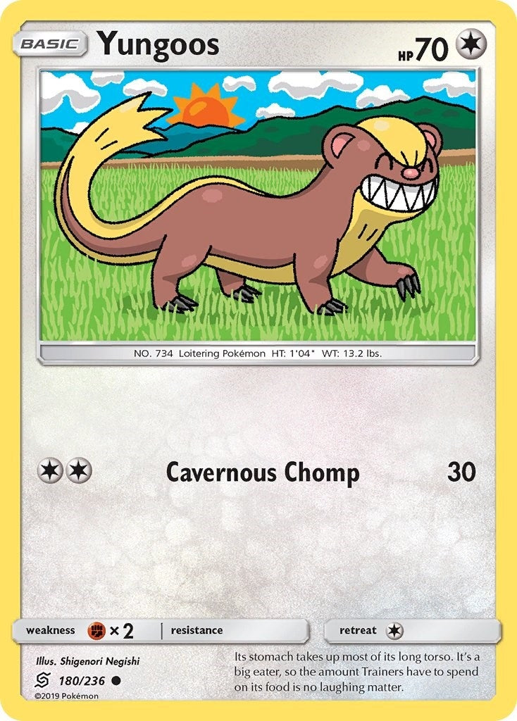 Image for Yungoos (180/236) [SM - Unified Minds] - Pokemon