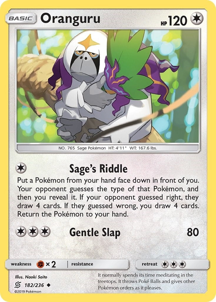 Image for Oranguru (182/236) [SM - Unified Minds] - Pokemon